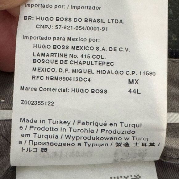 Hugo Boss Navy Blue The Jam 7/Sharp 3 Flat front Dress Pants. Size 36. - Picture 8 of 10